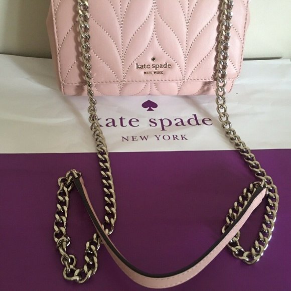 Kate Spade Briar Lane Quilted Emelyn Rosy handbag - Picture 3 of 8